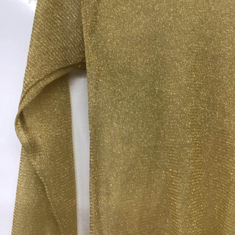 フリークスストア FREAK S STORE カットソー 長袖 1122248901895 FREE 無地 金 / ゴールド /  レディース USED 古着 中古 10149030