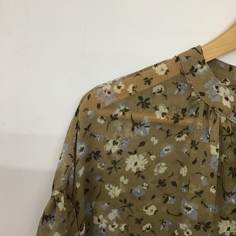 ローリーズファーム LOWRYS FARM ワンピース ロングスカート ロングワンピース 半袖ロングワンピース シャツワンピース FREE プリント マルチカラー / マルチカラー /  レディース USED 古着 中古 10149031