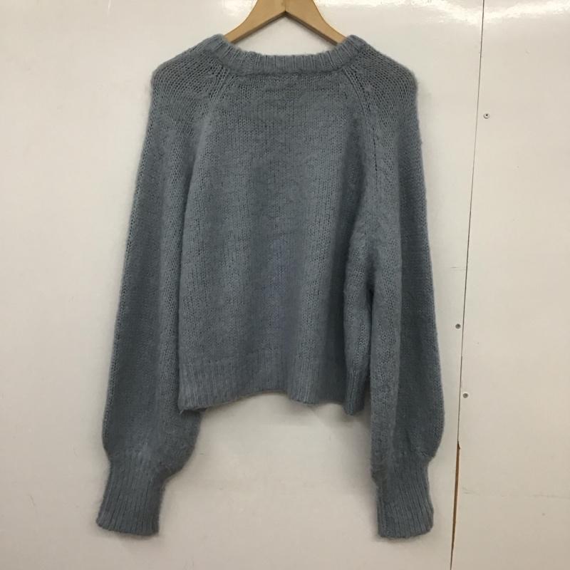 フリークスストア FREAK S STORE ニット、セーター 長袖 1332248900512 FREE 無地 水色 / ライトブルー /  レディース USED 古着 中古 10149032