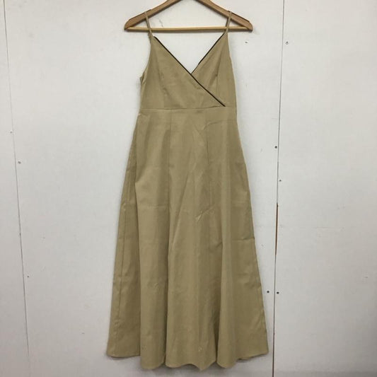 アルシーヴ archives ワンピース ロングスカート ノースリブロングワンピース キャミワンピース 無地 ベージュ / ベージュ /  レディース USED 古着 中古 10149034