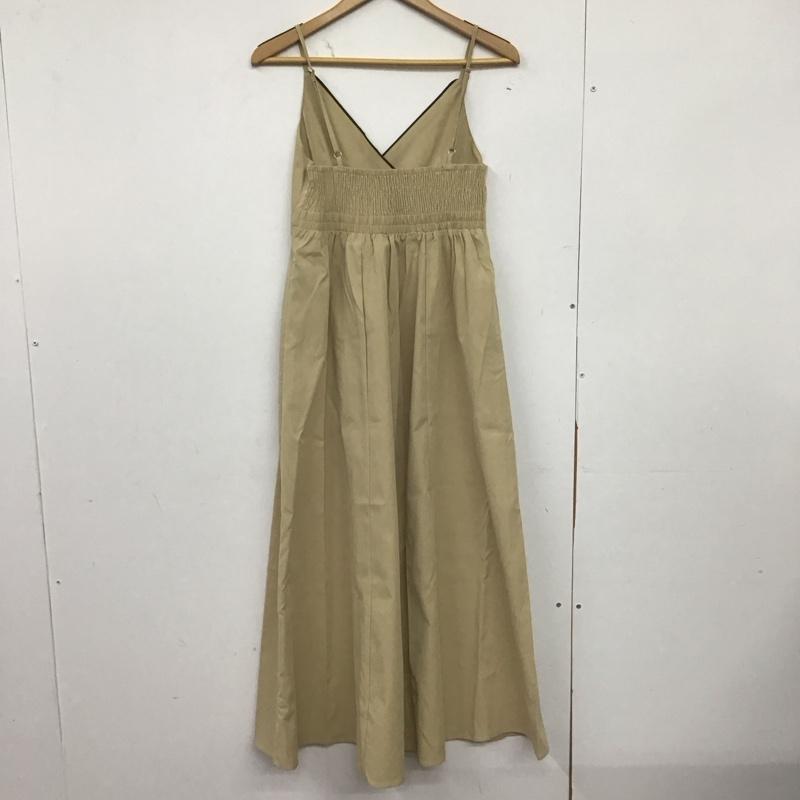 アルシーヴ archives ワンピース ロングスカート ノースリブロングワンピース キャミワンピース 無地 ベージュ / ベージュ /  レディース USED 古着 中古 10149034