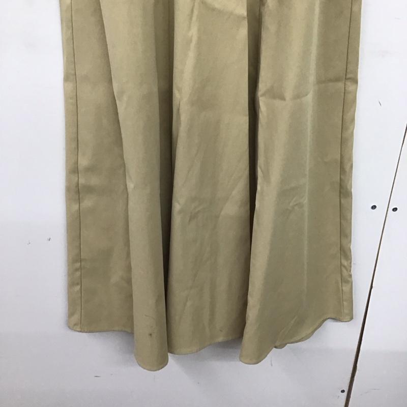 アルシーヴ archives ワンピース ロングスカート ノースリブロングワンピース キャミワンピース 無地 ベージュ / ベージュ /  レディース USED 古着 中古 10149034
