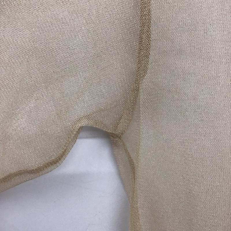 ジーナシス JEANASIS カットソー 長袖 JS064321MN ラメチュールシアープルオーバー FREE 無地 ベージュ / ベージュ /  レディース USED 古着 中古 10149037