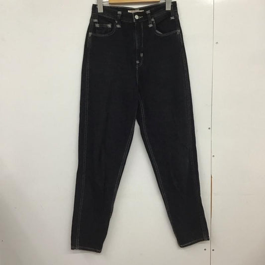 リーバイスレッド Levi s RED パンツ デニム、ジーンズ A0162-0004 HIGH LOOSE TAPER 無地 黒 / ブラック /  レディース USED 古着 中古 10149041