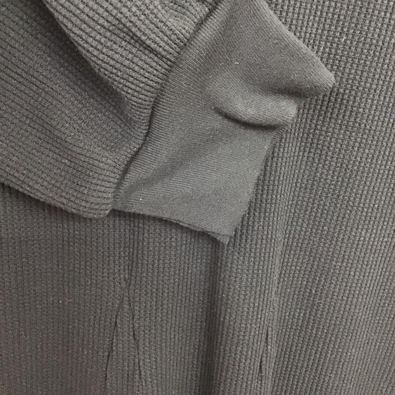 ユナイテッドアローズグリーンレーベルリラクシング UNITED ARROWS green label relaxing ワンピース ロングスカート 3626-199-2990 7分袖ワンピース ワッフル 無地 黒 / ブラック /  レディース USED 古着 中古 10149052