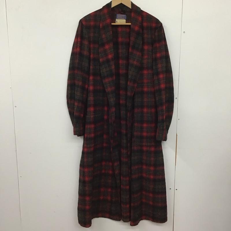 ペンドルトン PENDLETON ジャケット、上着 ジャンパー、ブルゾン ロングジャケット ロングカーディガン アウター40s 50s XL チェック マルチカラー / マルチカラー /  メンズ USED 古着 中古 10149053