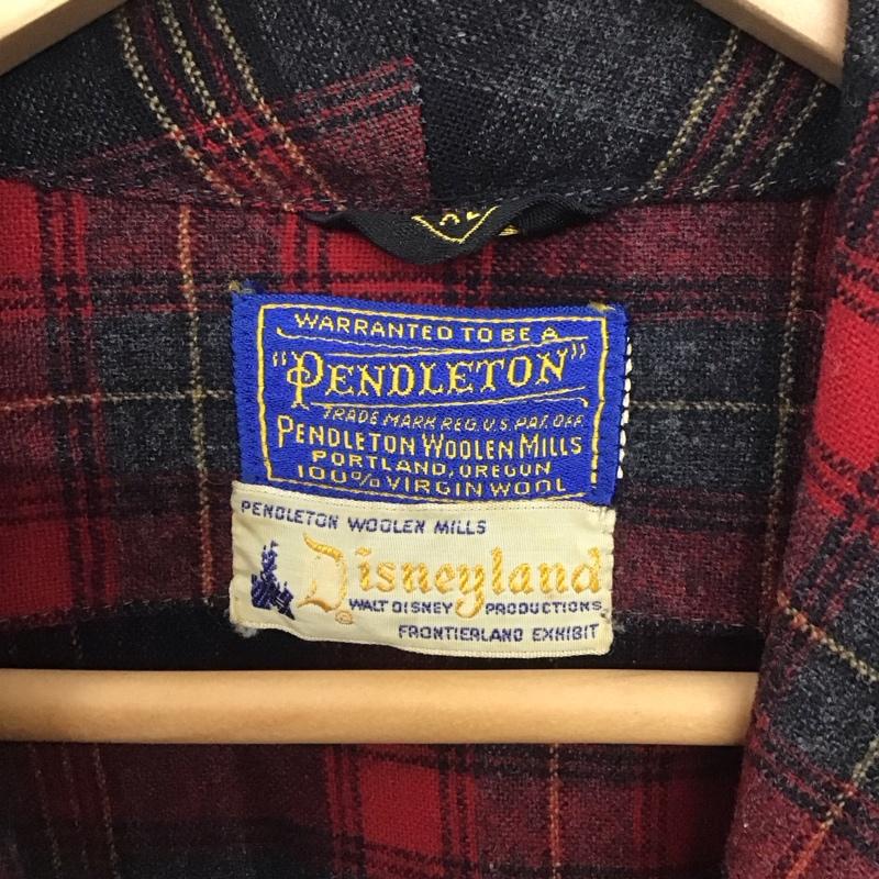 ペンドルトン PENDLETON ジャケット、上着 ジャンパー、ブルゾン ロングジャケット ロングカーディガン アウター40s 50s XL チェック マルチカラー / マルチカラー /  メンズ USED 古着 中古 10149053