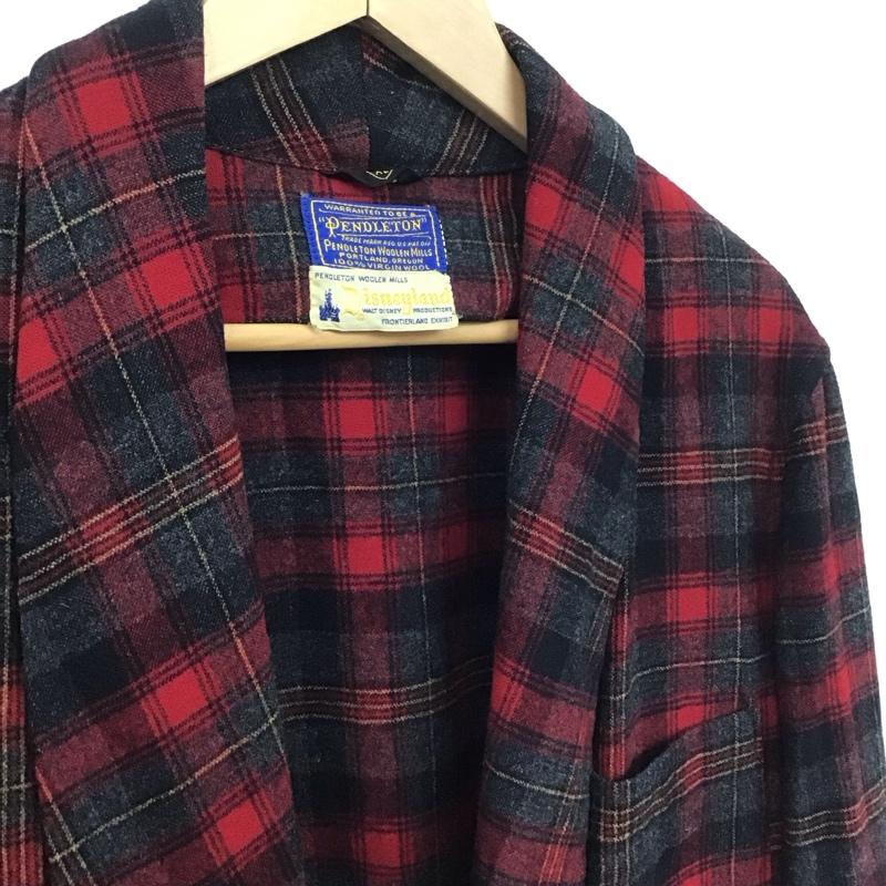 ペンドルトン PENDLETON ジャケット、上着 ジャンパー、ブルゾン ロングジャケット ロングカーディガン アウター40s 50s XL チェック マルチカラー / マルチカラー /  メンズ USED 古着 中古 10149053