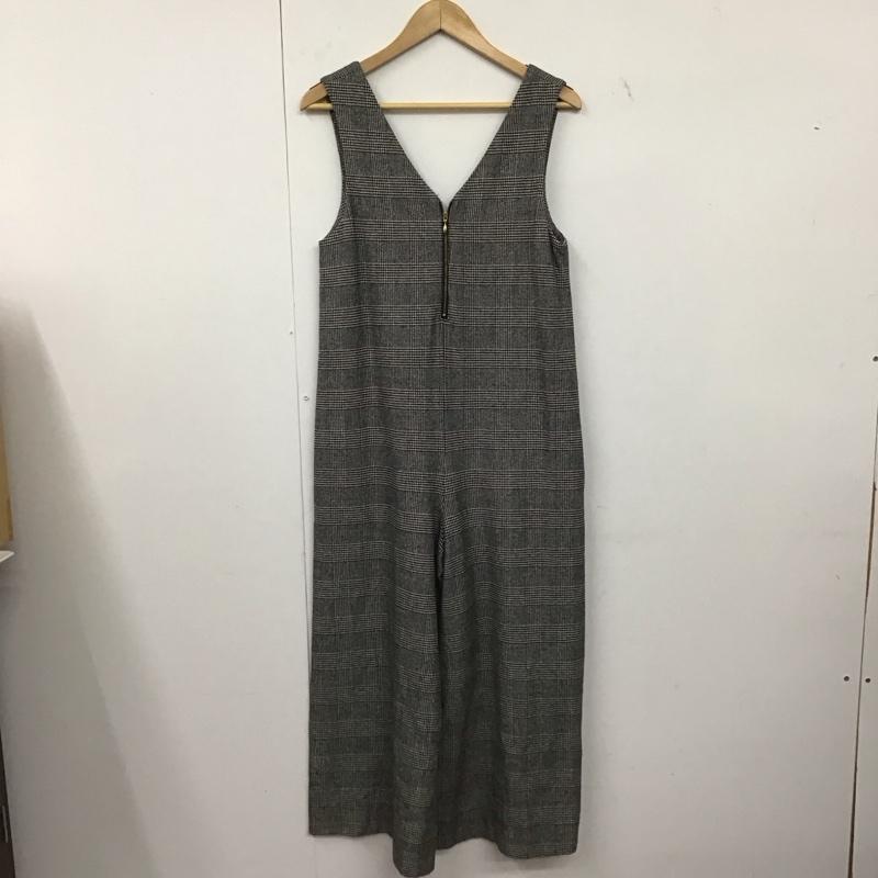 スローブイエナ SLOBE IENA サロペット・オーバーオール サロペット、オーバーオール オーバーオール つなぎ オールインワン 36 チェック 白 / ホワイト / X 黒 / ブラック /  レディース USED 古着 中古 10149056
