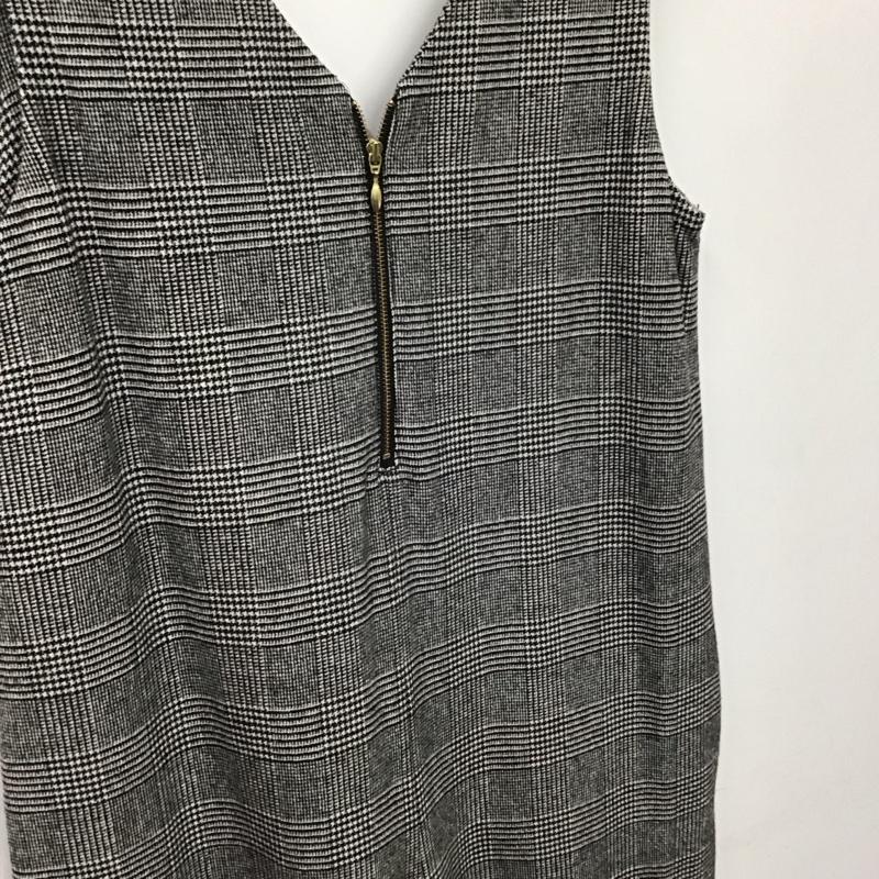 スローブイエナ SLOBE IENA サロペット・オーバーオール サロペット、オーバーオール オーバーオール つなぎ オールインワン 36 チェック 白 / ホワイト / X 黒 / ブラック /  レディース USED 古着 中古 10149056
