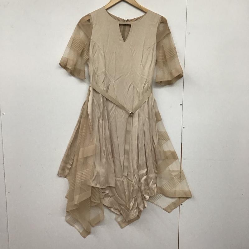ファーファー FURFUR ワンピース ロングスカート 半袖ワンピース フレアスカート FREE 無地 ベージュ / ベージュ /  レディース USED 古着 中古 10149067