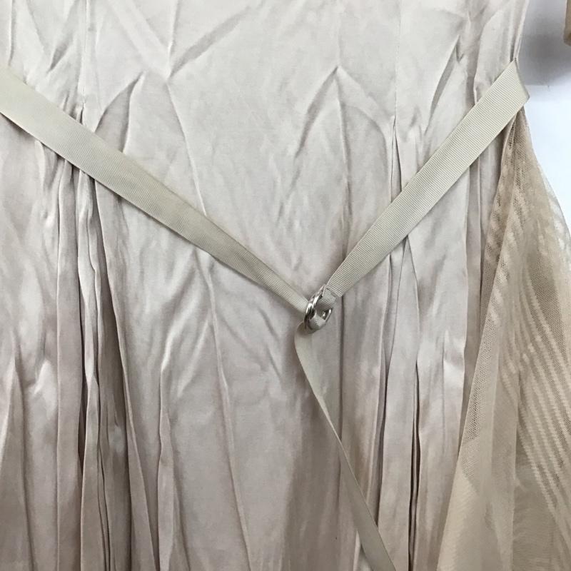 ファーファー FURFUR ワンピース ロングスカート 半袖ワンピース フレアスカート FREE 無地 ベージュ / ベージュ /  レディース USED 古着 中古 10149067