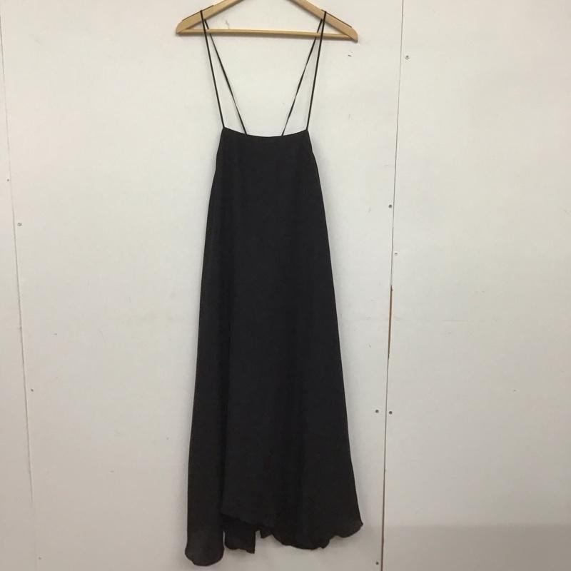 ケービーエフ KBF ワンピース ロングスカート ONE SIZE 無地 黒 / ブラック /  レディース USED 古着 中古 10149068