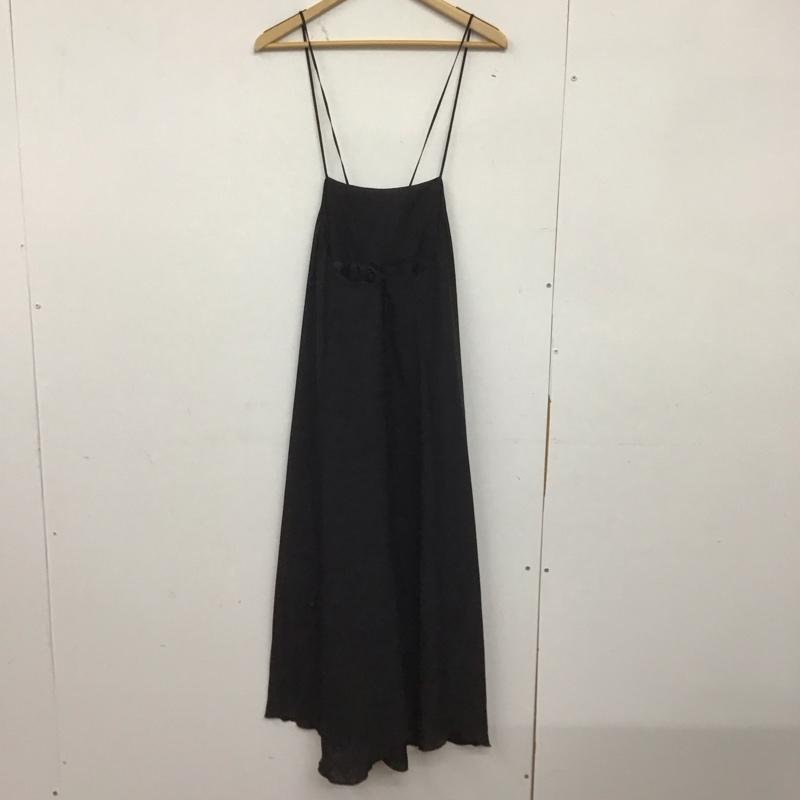 ケービーエフ KBF ワンピース ロングスカート ONE SIZE 無地 黒 / ブラック /  レディース USED 古着 中古 10149068