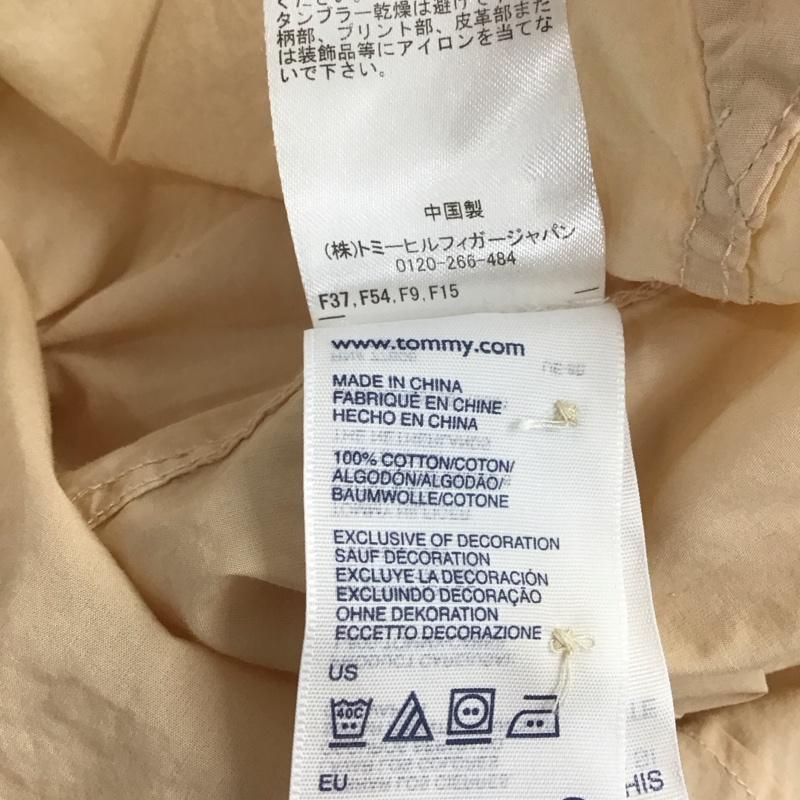 トミーヒルフィガー TOMMY HILFIGER シャツ、ブラウス 長袖 長袖シャツ 無地シャツ カラーシャツ 6 無地 ベージュ / ベージュ /  レディース USED 古着 中古 10149077