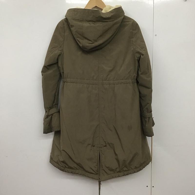 バーバリーブルーレーベル BURBERRY BLUE LABEL ジャケット、上着 ジャンパー、ブルゾン .ジップアップジャケット アウター フード付きジャケット 40 無地 ベージュ / ベージュ /  レディース USED 古着 中古 10149081