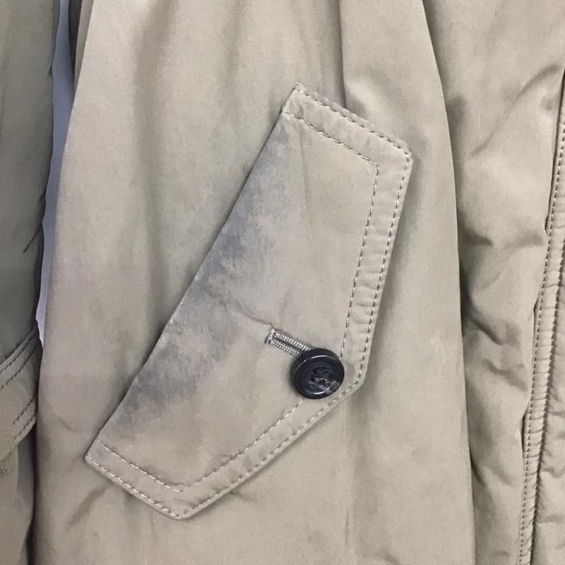 バーバリーブルーレーベル BURBERRY BLUE LABEL ジャケット、上着 ジャンパー、ブルゾン .ジップアップジャケット アウター フード付きジャケット 40 無地 ベージュ / ベージュ /  レディース USED 古着 中古 10149081