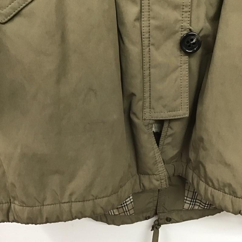 バーバリーブルーレーベル BURBERRY BLUE LABEL ジャケット、上着 ジャンパー、ブルゾン .ジップアップジャケット アウター フード付きジャケット 40 無地 ベージュ / ベージュ /  レディース USED 古着 中古 10149081