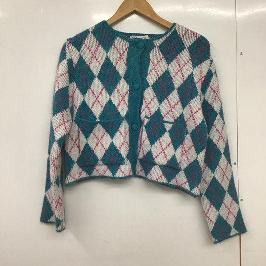 ザラ ZARA カーディガン 長袖 S  マルチカラー / マルチカラー /  レディース USED 古着 中古 10149084