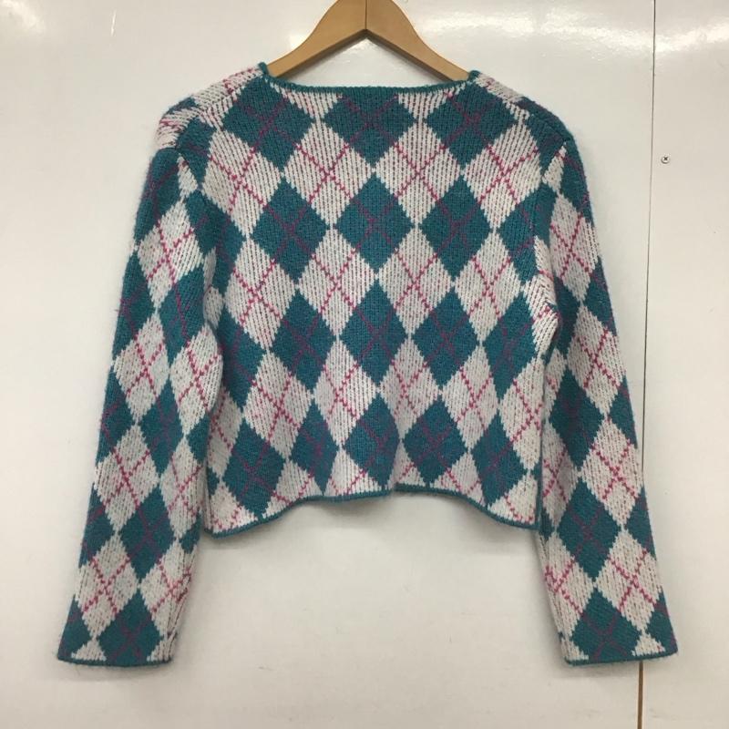 ザラ ZARA カーディガン 長袖 S  マルチカラー / マルチカラー /  レディース USED 古着 中古 10149084