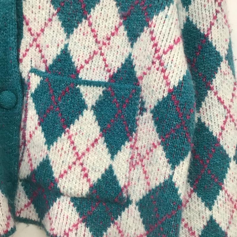 ザラ ZARA カーディガン 長袖 S  マルチカラー / マルチカラー /  レディース USED 古着 中古 10149084
