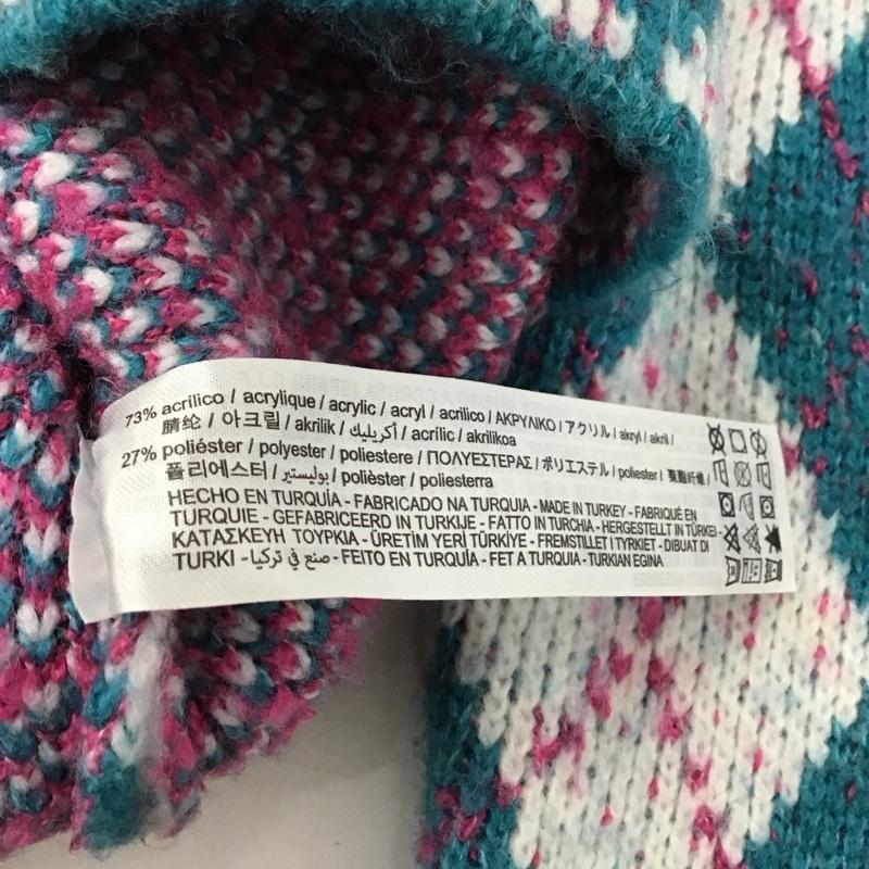 ザラ ZARA カーディガン 長袖 S  マルチカラー / マルチカラー /  レディース USED 古着 中古 10149084