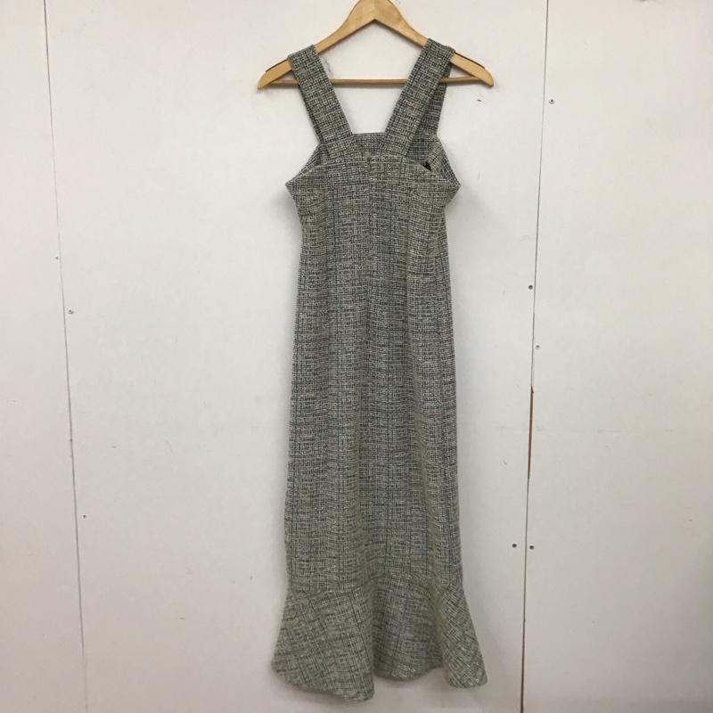 フィフス fifth ワンピース ロングスカート ノースリーブロングワンピース タイトワンピース ストレッチ 総柄 マルチカラー / マルチカラー /  レディース USED 古着 中古 10149090