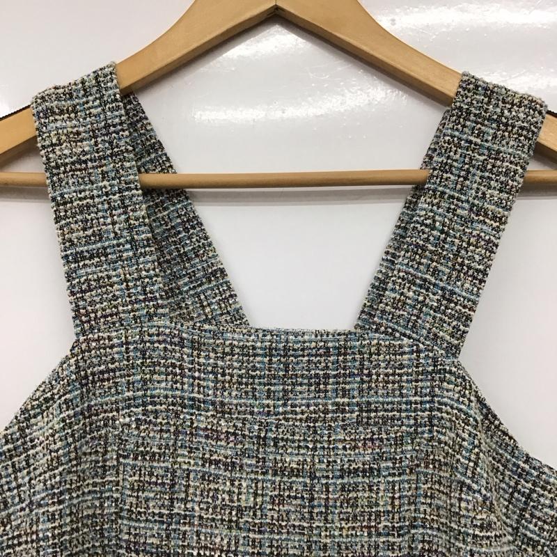 フィフス fifth ワンピース ロングスカート ノースリーブロングワンピース タイトワンピース ストレッチ 総柄 マルチカラー / マルチカラー /  レディース USED 古着 中古 10149090