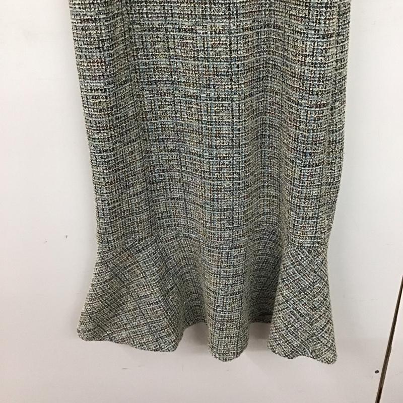 フィフス fifth ワンピース ロングスカート ノースリーブロングワンピース タイトワンピース ストレッチ 総柄 マルチカラー / マルチカラー /  レディース USED 古着 中古 10149090