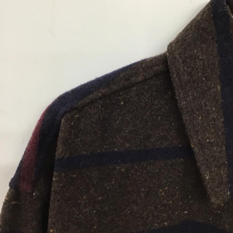 ショット schott シャツ、ブラウス 長袖 長袖シャツ ボーダーシャツ カラーシャツ 厚手 L ボーダー柄 マルチカラー / マルチカラー /  メンズ USED 古着 中古 10149109