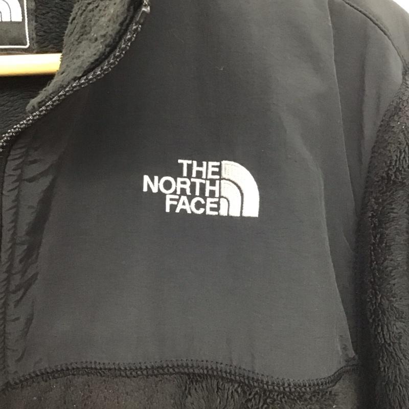 ザノースフェイス THE NORTH FACE ジャケット、上着 ジャンパー、ブルゾン ジップアップジャケット アウター スターカラージャケット XL ロゴ、文字 黒 / ブラック /  ガールズ USED 古着 中古 10149130