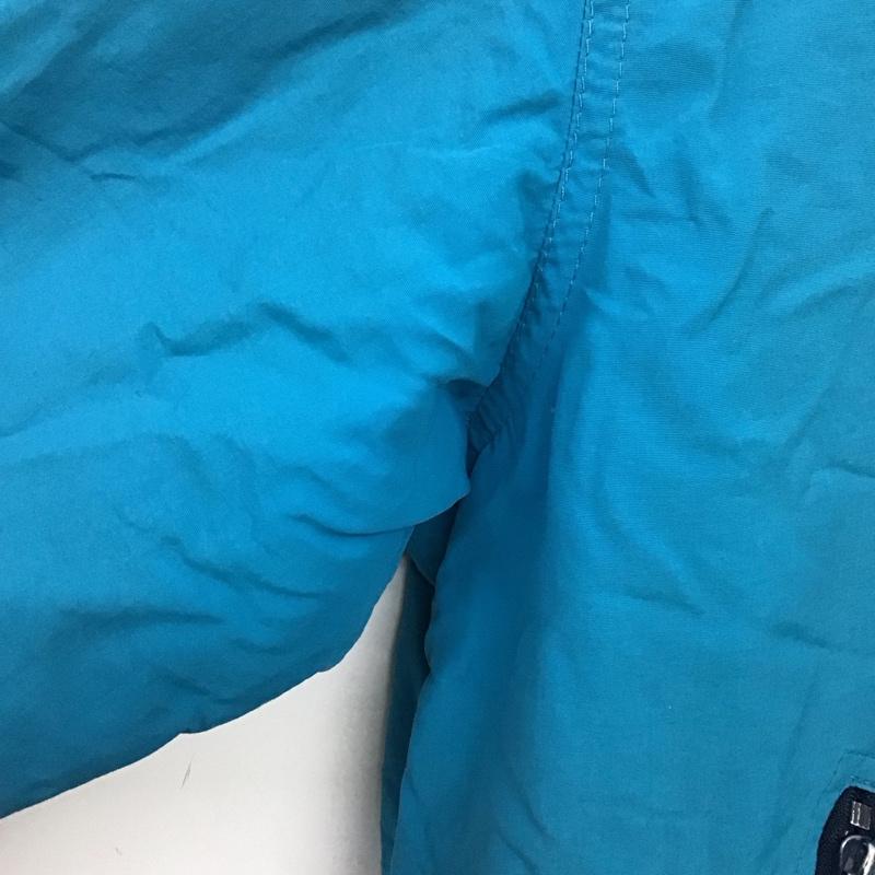 エディーバウアー Eddie Bauer ジャケット、上着 ジャンパー、ブルゾン ジップアップジャケット ナイロンジャケット アウター 80s 黒タグ XL ロゴ、文字 青 / ブルー /  レディース USED 古着 中古 10149133
