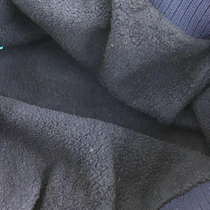 エディーバウアー Eddie Bauer ジャケット、上着 ジャンパー、ブルゾン ジップアップジャケット ナイロンジャケット アウター 80s 黒タグ XL ロゴ、文字 青 / ブルー /  レディース USED 古着 中古 10149133