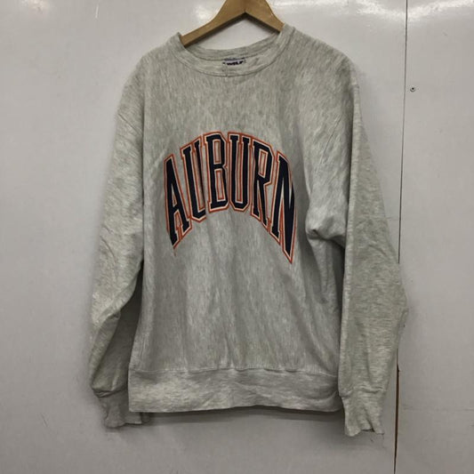 古着 USED トレーナー 長袖 長袖トレーナー スウェット クルーネック プルオーバー 90s XL ロゴ、文字 灰 / グレー /  メンズ USED 古着 中古 10149135