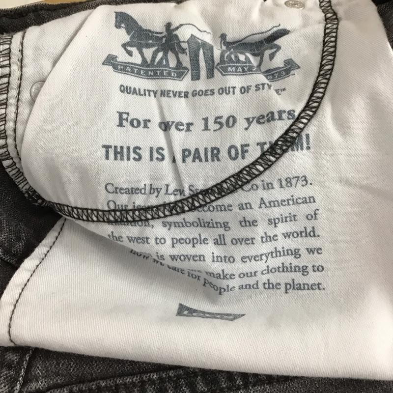 リーバイストラウスアンドコー Levi Strauss & co. パンツ デニム、ジーンズ デニムパンツ スリムパンツ カジュアルパンツ ストレッチパンツ 29インチ 無地 ダークグレー / ダークグレー /  メンズ USED 古着 中古 10149155
