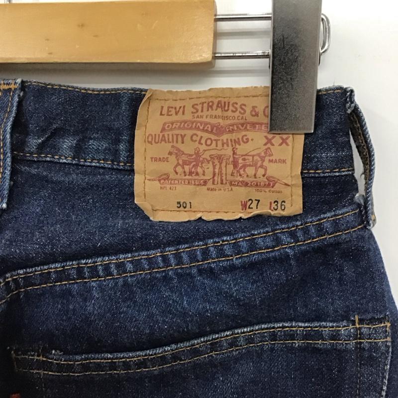 リーバイストラウスアンドコー Levi Strauss & co. パンツ デニム、ジーンズ 110周年モデル 赤耳モデル 92年 usa製 bige デニムパンツ 27インチ 無地 インディゴ / インディゴ /  メンズ USED 古着 中古 10149157