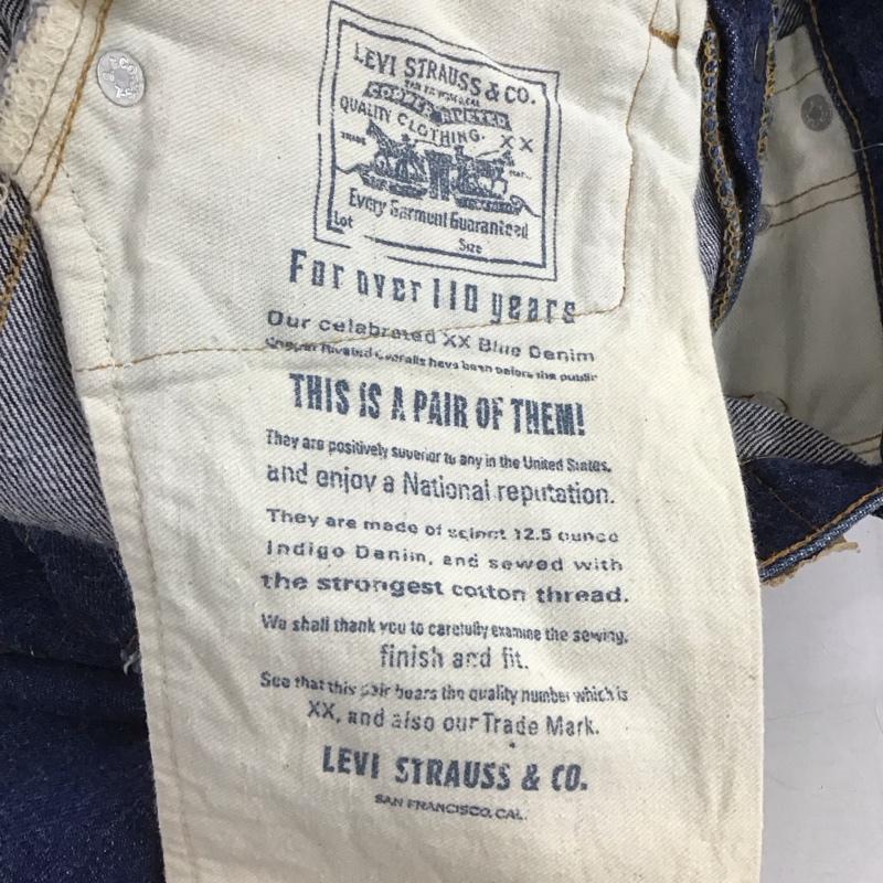 リーバイストラウスアンドコー Levi Strauss & co. パンツ デニム、ジーンズ 110周年モデル 赤耳モデル 92年 usa製 bige デニムパンツ 27インチ 無地 インディゴ / インディゴ /  メンズ USED 古着 中古 10149157