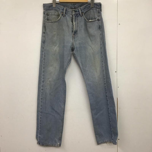 リーバイス Levi s パンツ デニム、ジーンズ デニムパンツ ワイドパンツ カジュアルパンツ 無地 水色 / ライトブルー /  メンズ USED 古着 中古 10149165