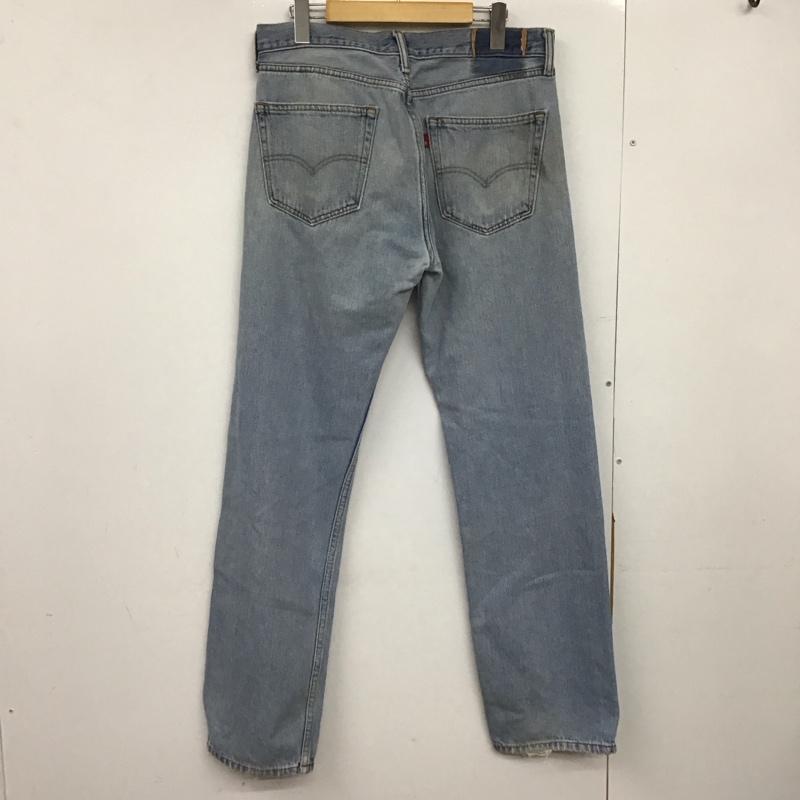 リーバイス Levi s パンツ デニム、ジーンズ デニムパンツ ワイドパンツ カジュアルパンツ 無地 水色 / ライトブルー /  メンズ USED 古着 中古 10149165