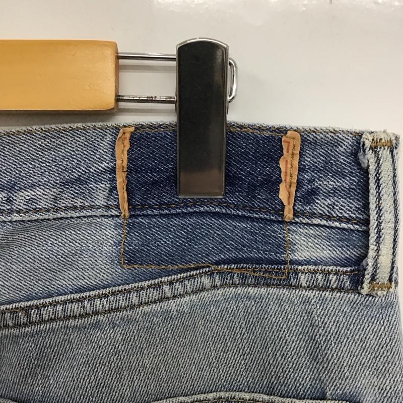 リーバイス Levi s パンツ デニム、ジーンズ デニムパンツ ワイドパンツ カジュアルパンツ 無地 水色 / ライトブルー /  メンズ USED 古着 中古 10149165