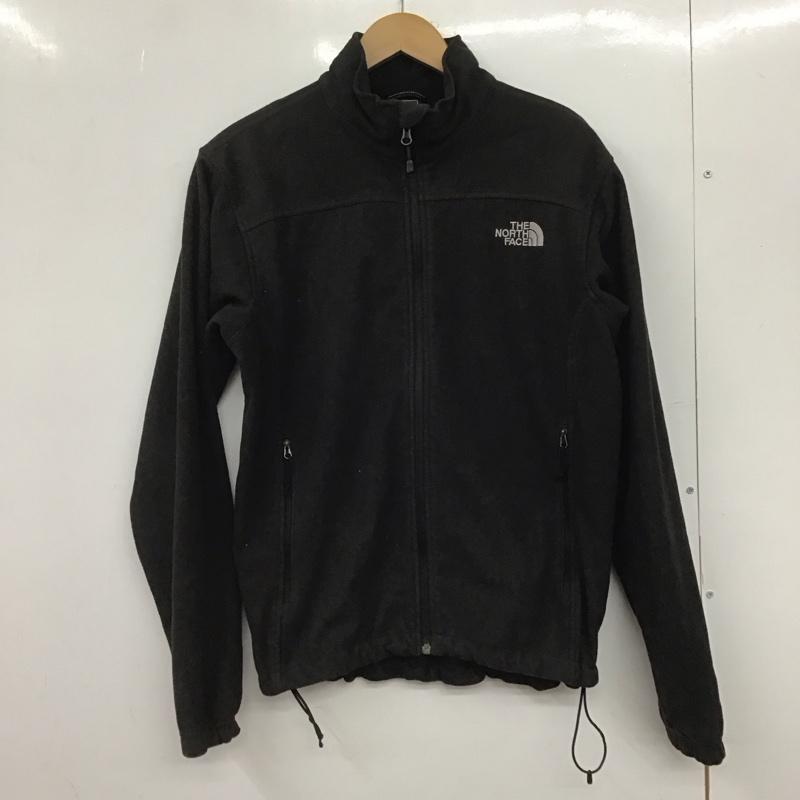 ザノースフェイス THE NORTH FACE ジャケット、上着 ジャンパー、ブルゾン ジップアップジャケット アウター スタンドカラージャケット S ロゴ、文字 黒 / ブラック /  メンズ USED 古着 中古 10149172