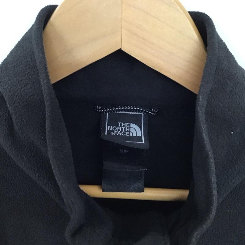 ザノースフェイス THE NORTH FACE ジャケット、上着 ジャンパー、ブルゾン ジップアップジャケット アウター スタンドカラージャケット S ロゴ、文字 黒 / ブラック /  メンズ USED 古着 中古 10149172
