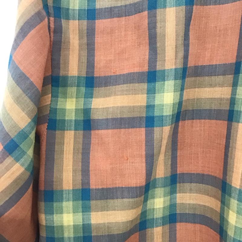 古着 USED シャツ、ブラウス 長袖 長袖シャツ チェックシャツ カラーシャツ M チェック マルチカラー / マルチカラー /  メンズ USED 古着 中古 10149175