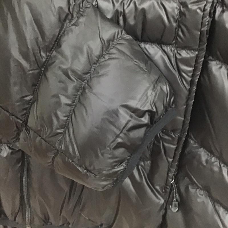 ザノースフェイス THE NORTH FACE ジャケット、上着 ジャンパー、ブルゾン nd92334 ライトヒートフーディー ダウンジャケット M ロゴ、文字 黒 / ブラック /  メンズ USED 古着 中古 10149182