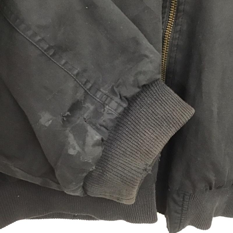 古着 USED ジャケット、上着 ジャンパー、ブルゾン ジップアップジャケット アウター 古着 リバーシブル XL 無地 ダークグレー / ダークグレー /  メンズ USED 古着 中古 10149186