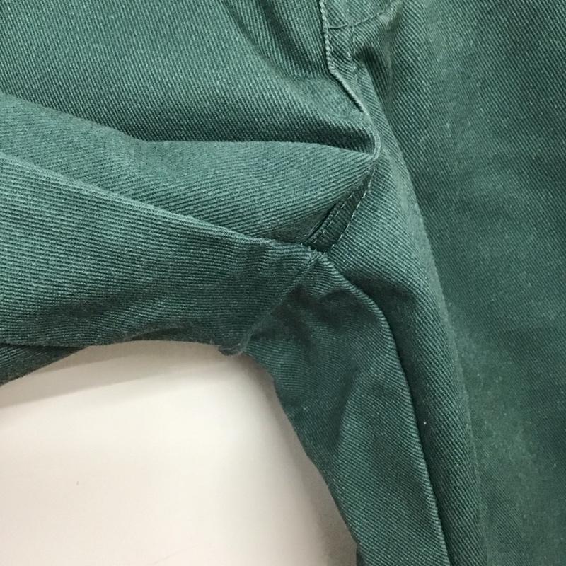 ディッキーズ Dickies パンツ ワークパンツ、ペインターパンツ ワークパンツ ワイドパンツ カジュアルパンツ 30インチ ロゴ、文字 緑 / グリーン /  メンズ USED 古着 中古 10149210