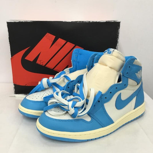 ナイキ NIKE スニーカー スニーカー DZ5485-402 AIR JORDAN 1 RETRO HIGH OG 28.5cm 箱有 28.5cm ロゴ、文字 白 / ホワイト / X 水色 / ライトブルー /  メンズ USED 古着 中古 10149217