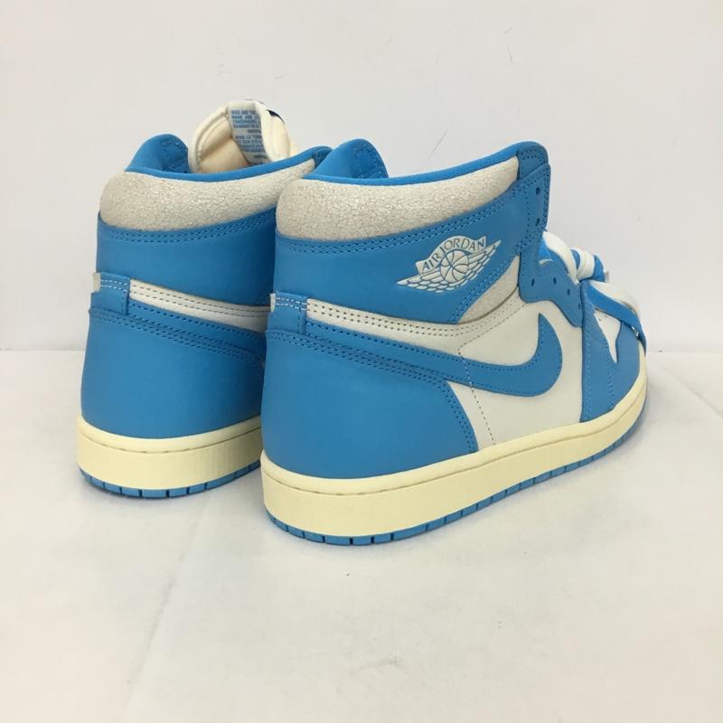 ナイキ NIKE スニーカー スニーカー DZ5485-402 AIR JORDAN 1 RETRO HIGH OG 28.5cm 箱有 28.5cm ロゴ、文字 白 / ホワイト / X 水色 / ライトブルー /  メンズ USED 古着 中古 10149217