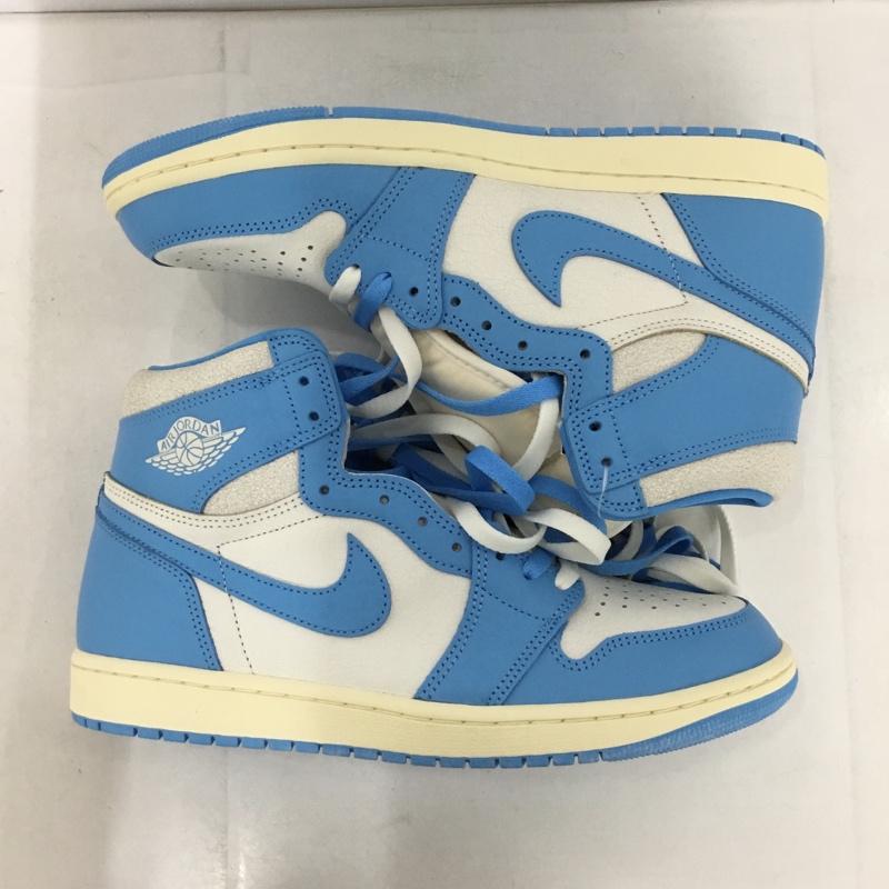 ナイキ NIKE スニーカー スニーカー DZ5485-402 AIR JORDAN 1 RETRO HIGH OG 28.5cm 箱有 28.5cm ロゴ、文字 白 / ホワイト / X 水色 / ライトブルー /  メンズ USED 古着 中古 10149217
