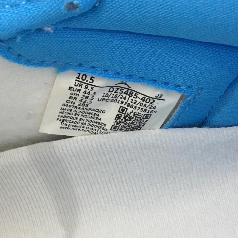 ナイキ NIKE スニーカー スニーカー DZ5485-402 AIR JORDAN 1 RETRO HIGH OG 28.5cm 箱有 28.5cm ロゴ、文字 白 / ホワイト / X 水色 / ライトブルー /  メンズ USED 古着 中古 10149217